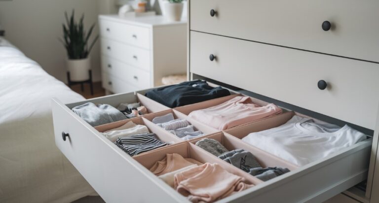 How to Declutter and Organize Your Bedroom Drawers