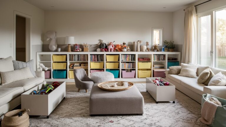 14 Toy Storage Ideas for Small Living Room