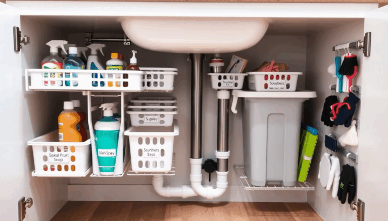 9 Small Kitchen Solutions: Under-Sink Storage Ideas
