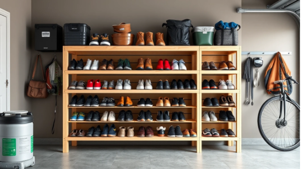 DIY Shoe Rack