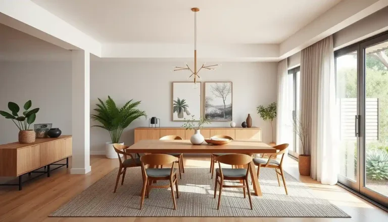 Tips for Designing an Organic Modern Dining Room with Non-Toxic Furniture