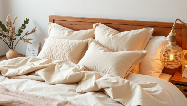 7 Transform Your Bedroom with These Neutral Layered Bed Looks