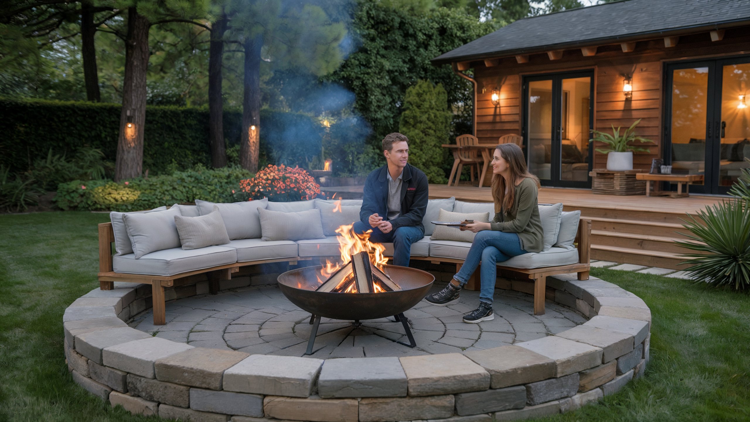 Backyard Ideas with Fire Pit Turn Your Outdoor Space into a Hangout Haven
