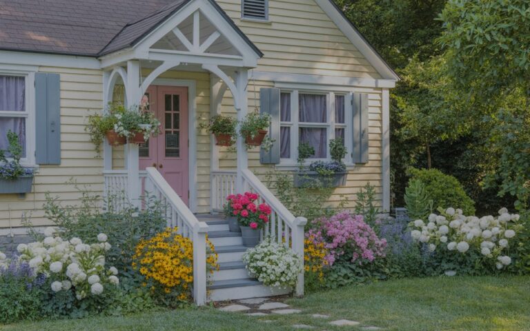 12 Romantic Cottage-Style Flowers for Your Front Yard + Landscaping Tips