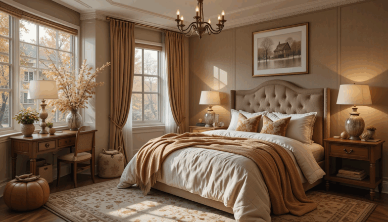 15 Luxury and Cozy Fall Bedroom Inspiration