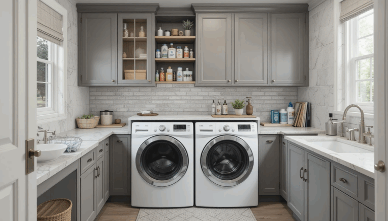 7 Laundry Room Cabinet Ideas That Add Style and Function