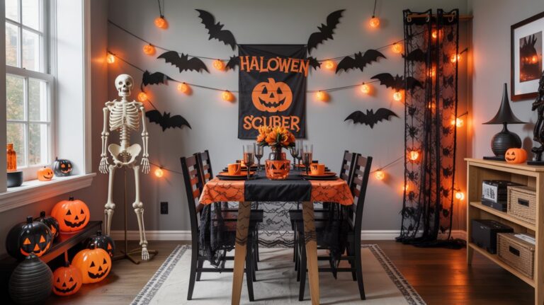 13 Black and Orange Halloween Décor Ideas That Bring Spooky Vibes Home
