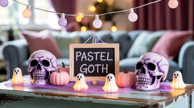 12 Pastel Goth Halloween Decorations Ideas