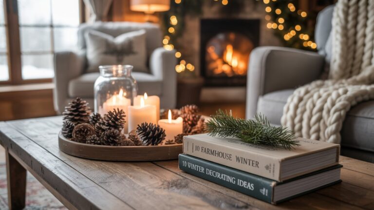 10 Farmhouse Winter Decorating Ideas