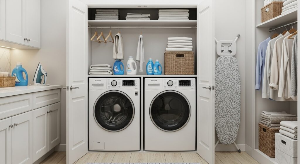 13 Genius Small Laundry Room