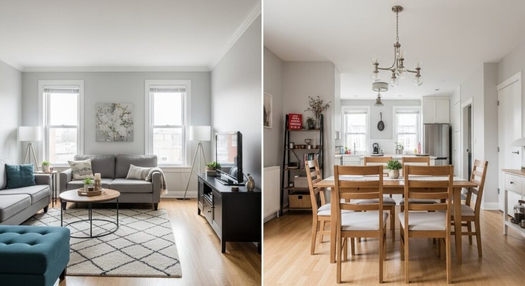 Living Room and Dining Room Combo Decorating Ideas