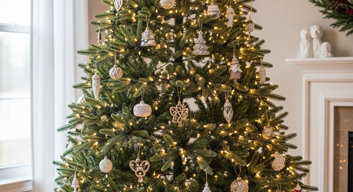 How to decorate Christmas tree like a designer