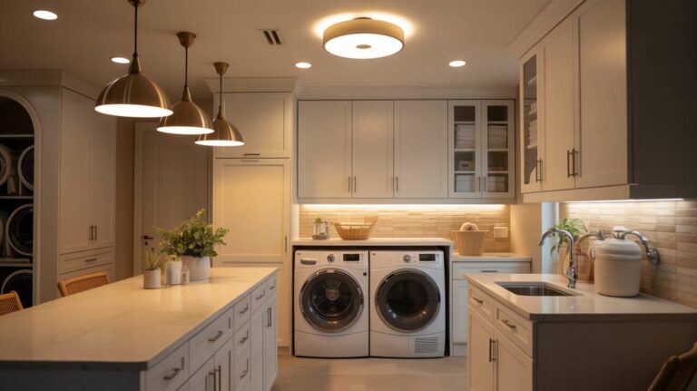 10 Best Lighting Fixtures for Laundry Room