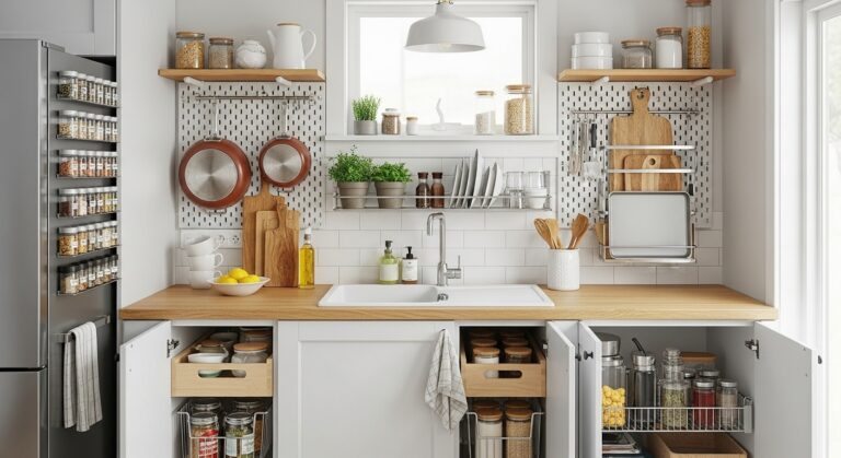 What Are the Best Small Kitchen Storage Hacks?