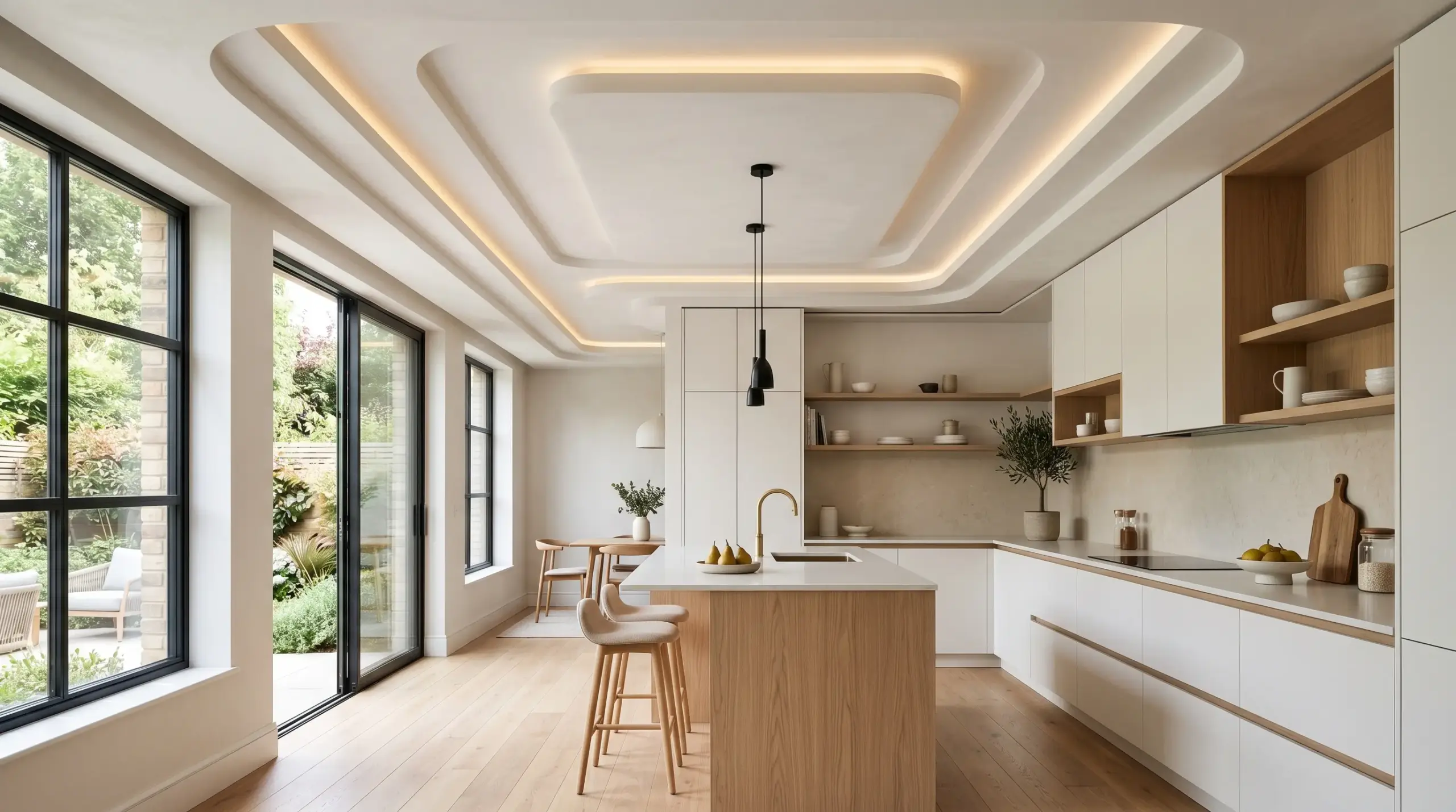 11 Minimalist Kitchen Ceiling Design Inspiration Ideas That Quietly Transform Your Space