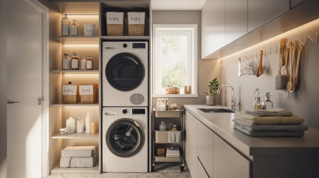 14 Laundry Room Storage Solutions for Tight Spaces