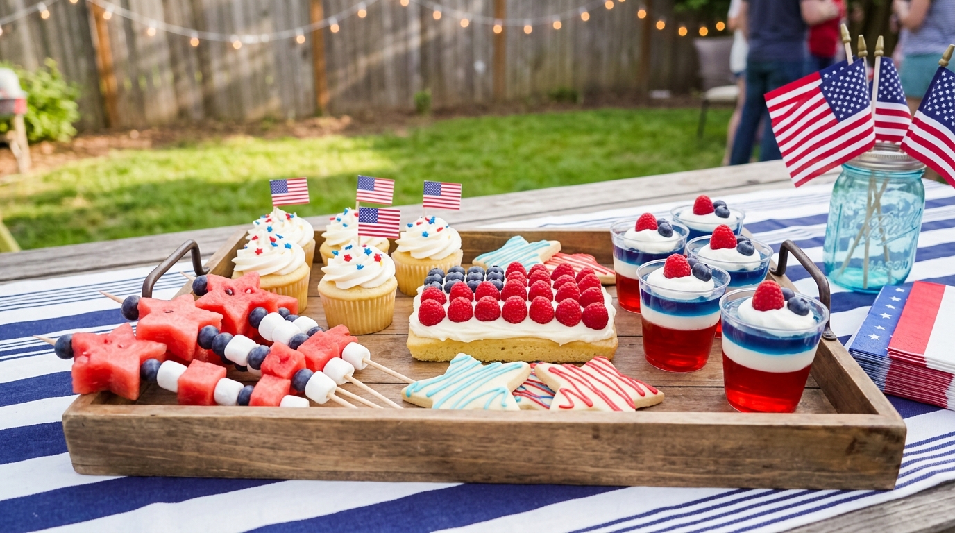 12 Easy Independence Day Dessert Recipes