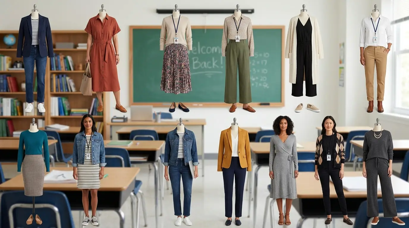 12 Back to School Teacher Outfit Ideas