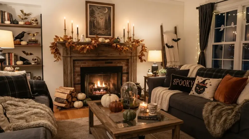 11 Halloween Living Room Decorating Ideas